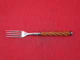 Tonga by Alain Saint Joanis Silver Plate Dinner Fork w/boxwood new never used 8"
