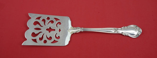 Chantilly by Gorham Sterling Salad Server FH AS rectangular pierced rare 9  1/8"
