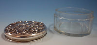 Irian by Wallace Sterling Silver Dresser Jar #3012 3 1/4" No Monogram (#1744)