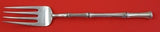 Bamboo by Tiffany and Co Sterling Silver Cold Meat Fork 8" Antique Flatware