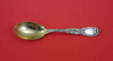 Chrysanthemum Vermeil by Tiffany and Co Sterling Berry Spoon pointed GW 8 1/2"