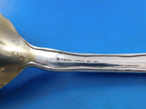 Lap Over Edge Acid Etched by Tiffany Sterling Silver Berry Spoon Conch GW 9 5/8"