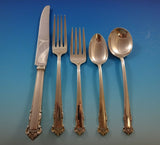 English Shell by Lunt Sterling Silver Flatware Service For 12 Set 68 Pieces
