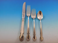 Wedding Bells by International Sterling Silver Flatware Set 8 Service 40 pcs