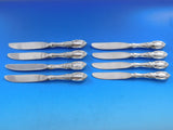King Richard by Towle Sterling Silver Butter Spreader HH Modern 6 1/4" Set of 8