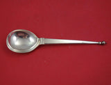 English Estate Sterling Silver Preserve Spoon London 1911 by GJ & DF 8"