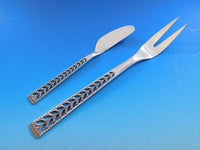 Juvel by Nils Hansen Norway 830 Silver Flatware Set for 8 Service 36 pcs