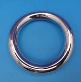 Vertigo by Christofle France Silverplate Napkin Ring 1 7/8" (#9190)