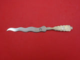 Pattern Unknown by Shiebler Sterling Letter Opener w/heart finial #5709 4 3/4"