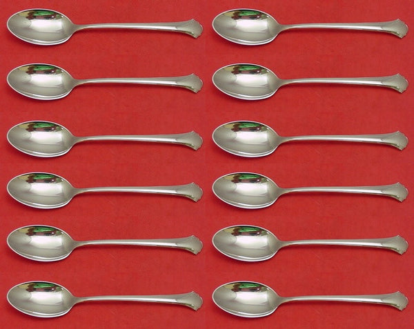 Chippendale by Towle Sterling Silver Teaspoon Set 12 pieces 6 1/8"