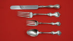 Duke of York by Whiting Sterling Silver Dinner 4-piece Place Setting w/ mono