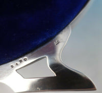Mauser Sterling Silver Mirror Oval #1420 10" x 7" c.1920 (#5787)