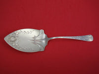 Towle Sterling Silver Pie Server FHAS BC Flowers on Handle and Blade 9"