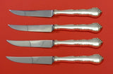 Mignonette by Lunt Sterling Silver Steak Knife Set 4pc HHWS  Custom Made 8 1/2"