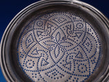 English Georgian Sterling Silver Lemon Squeezer 6 3/4" x 4" London 1762 (#7472)