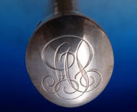 Sterling Silver Thermometer Holder 14" Tall x 4" 24.4 ozt. Circa 1890s (#7468)