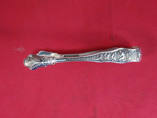 Olympian by Tiffany and Co Sterling Silver Sugar Tong Lobed Bowls 4" Antique