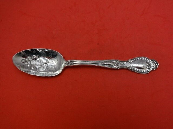 Richelieu by Tiffany & Co. Sterling Berry Spoon Embossed with Fruit 8 1/2"