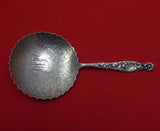 Heraldic by Whiting Sterling Silver Confection Spoon Acid Etched Mono in Bowl 5"