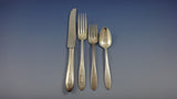 Margaret Rose by National Sterling Silver Flatware Set Dinner Service 43 Pieces