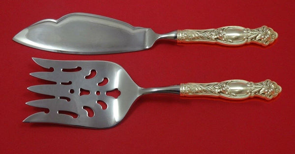 Frontenac by International Sterling Silver Fish Serving Set 2 Piece Custom HHWS