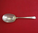 Rhythm by Wallace Sterling Silver Berry Spoon 9" Serving Vintage Silverware