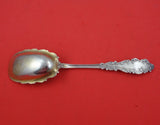 Luxembourg by Gorham Sterling Silver Salad Serving Spoon w/ Light Gold Wash 10"