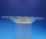 Italian 800 Silver Fruit Bowl with Engraved and Pierced Floral Designs (#4291)