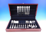 Rose Elegance by Lunt Sterling Silver Flatware Set for 8 Service 51 pieces