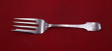Norman Hammered by Shreve Sterling Silver Cold Meat Fork 7 1/2"