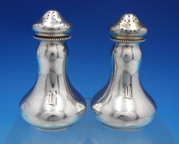 Old Newbury by Towle Sterling Silver Salt Pepper Shaker Set 2 pcs #8461 (#6677)