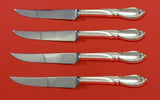 Rhapsody New by International Sterling Silver Steak Knife Set 4pc HHWS Custom