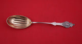 Medallion Coin by Various Makers Coin Silver Berry Spoon scalloped GW 9"
