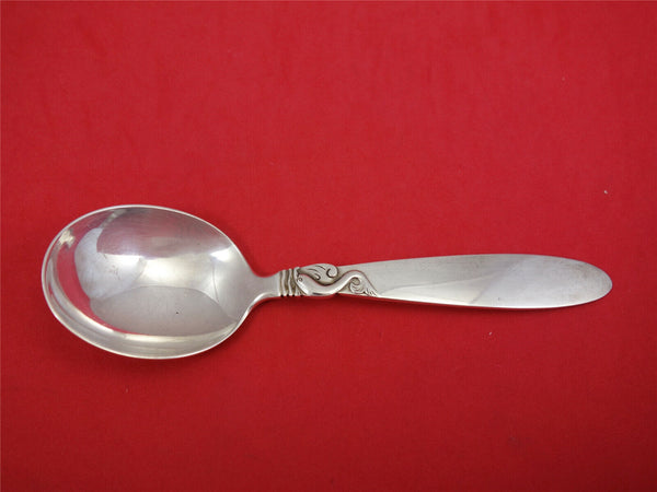 Dolphin by Frigast Sterling Silver Cream Soup Spoon 6 1/2" Flatware