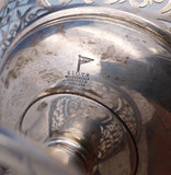 Walker and Hall English Sterling Silver Fruit Basket Swing Handle #51078 (#8549)