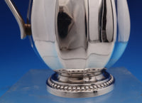 Kenilworth by International Sterling Silver Tea Set 4pc with SP Tray (#8558)