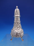 Repousse by Ritter & Sullivan Sterling Silver Salt & Pepper Shakers Pair (#7081)