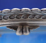 Tiffany and Co Sterling Silver Beverage Tray Footed 10" #4766/6553 (#9011)