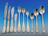 Atelier Borgila Sterling Silver Flatware Set 12 Service Swedish Modern 122 pcs