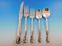 Engagement by Oneida Sterling Silver Flatware Set for 6 Service 34 Pieces