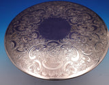 Barker - Ellis English Silverplate Round Trivet Ornate 9" (#9197)