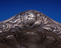 Floral by Gorham Sterling Silver Fruit Bowl Marked #2896 1 3/4" x 9 1/2" (#7280)
