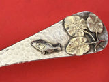 Duhme Sterling Silver Fish Serving Set GW Applied Fish Hammered Aesthetic