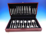 Tulip by A. Michelsen Sterling Silver Flatware Set Service 48 pieces Modern