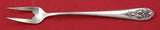 Pendant of Fruit by Lunt Sterling Silver Pickle Fork 2-Tine 5 5/8"
