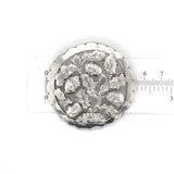 Sterling Kalo Round Oak Leaf and Acorns Pin Handwrought by Bjarne Axness #J6837