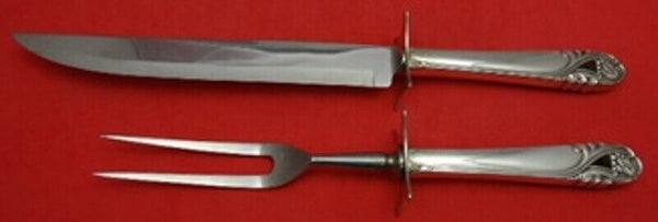 Spring Glory by International Sterling Silver Roast Carving Set 2pc HH WS