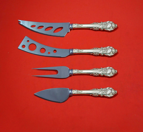 Sir Christopher by Wallace Sterling Silver Deluxe Charcuterie Set 4pc Custom