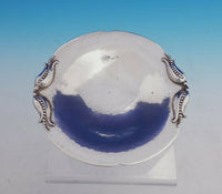 Peapod by Carl Poul Petersen Sterling Silver Compote Handmade w/Pea Pods (#3728)