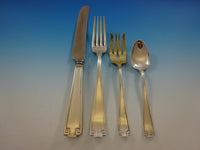 Etruscan by Gorham Sterling Silver Flatware Service For 12 Set 130 Pieces Dinner